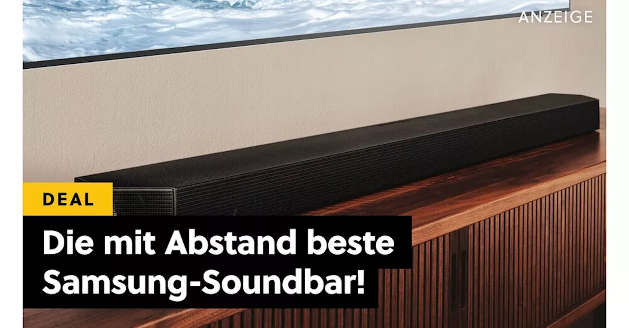 Samsung Soundbar: Dolby Atmos für ein echtes Heimkinoerlebnis