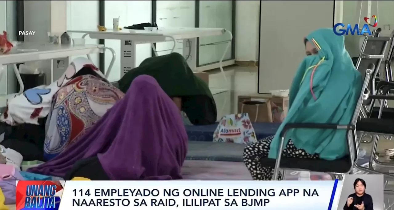 Online Lending App Employees Arrested in Makati Raid to be Transferred to BJMP