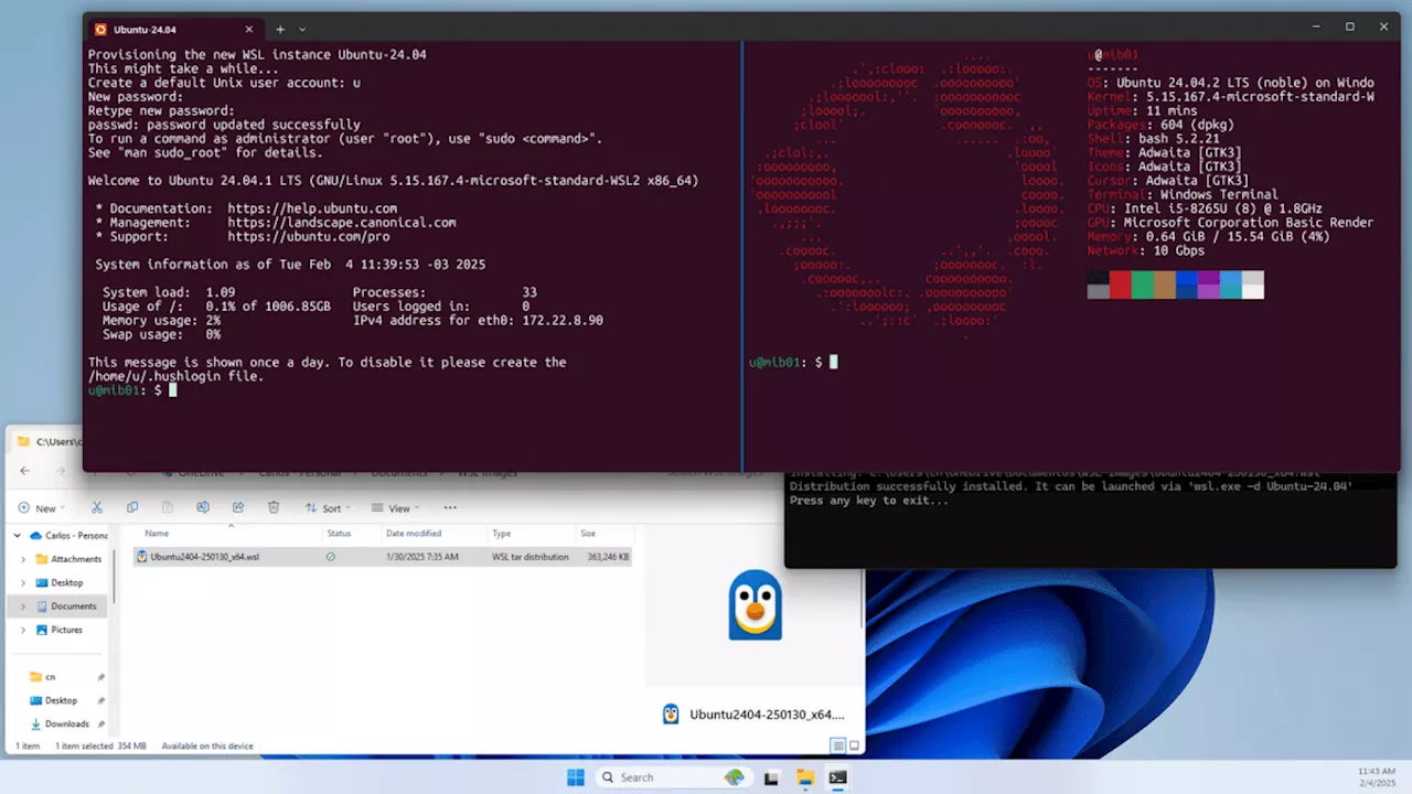 Ubuntu für WSL in neuer TAR-Version – Perfekt für individuelle Setups
