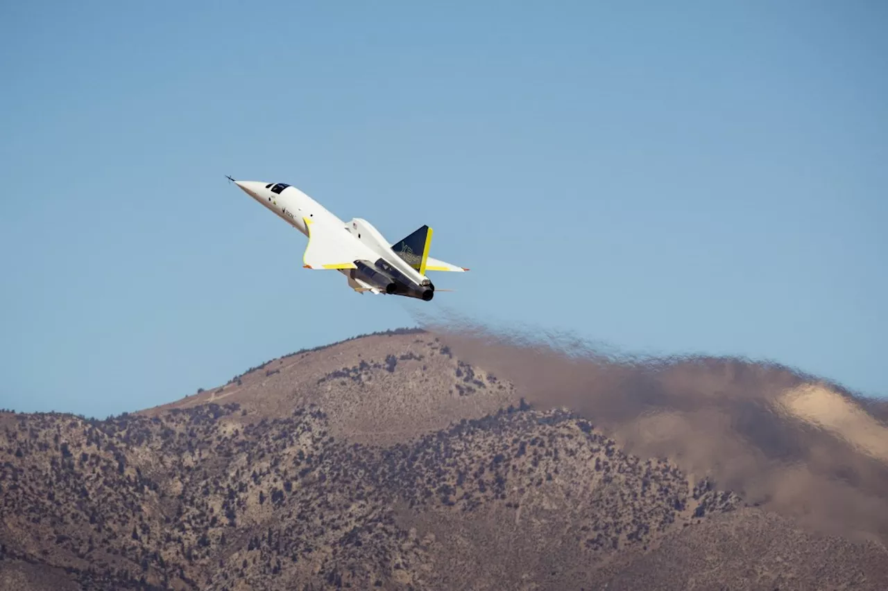 XB-1 Supersonic Aircraft Breaks Sound Barrier for the Second Time