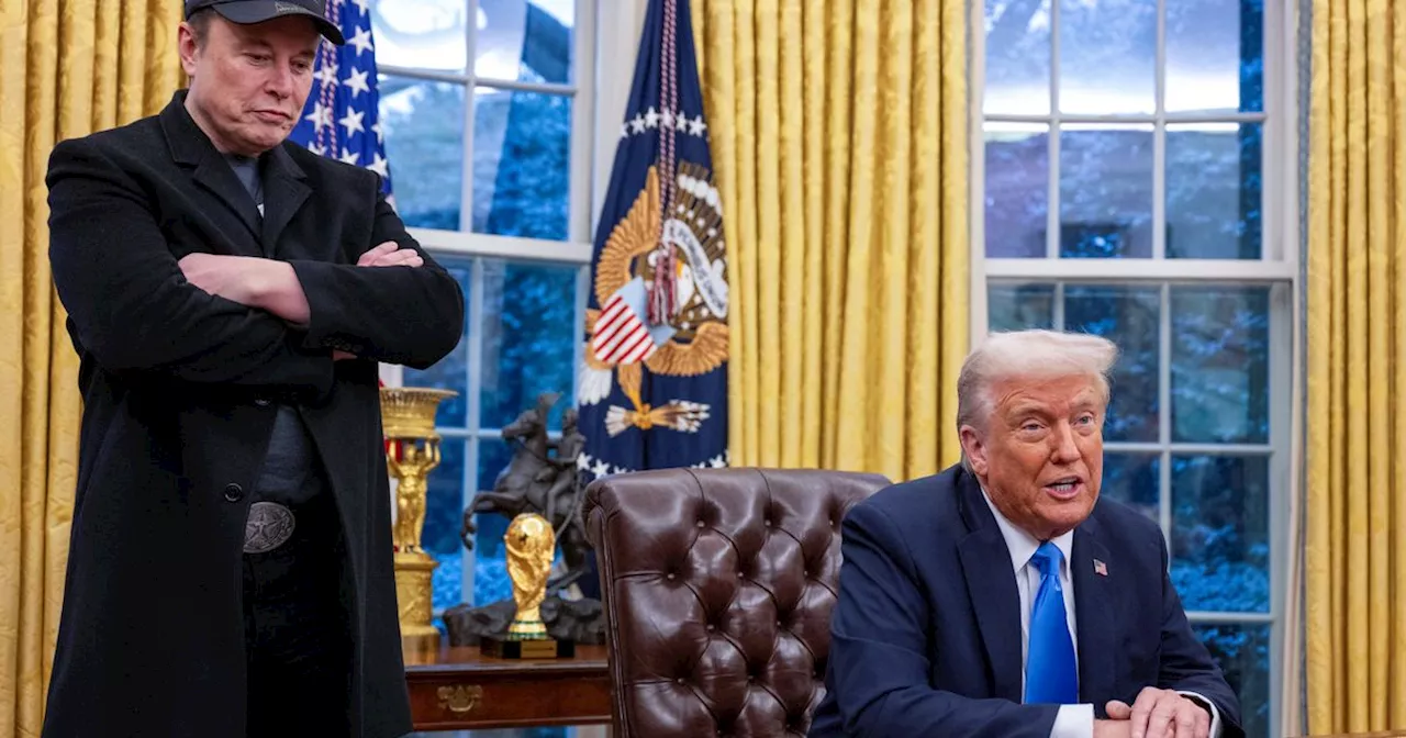 Elon Musk Appears With Trump In Oval Office To Defend DOGE