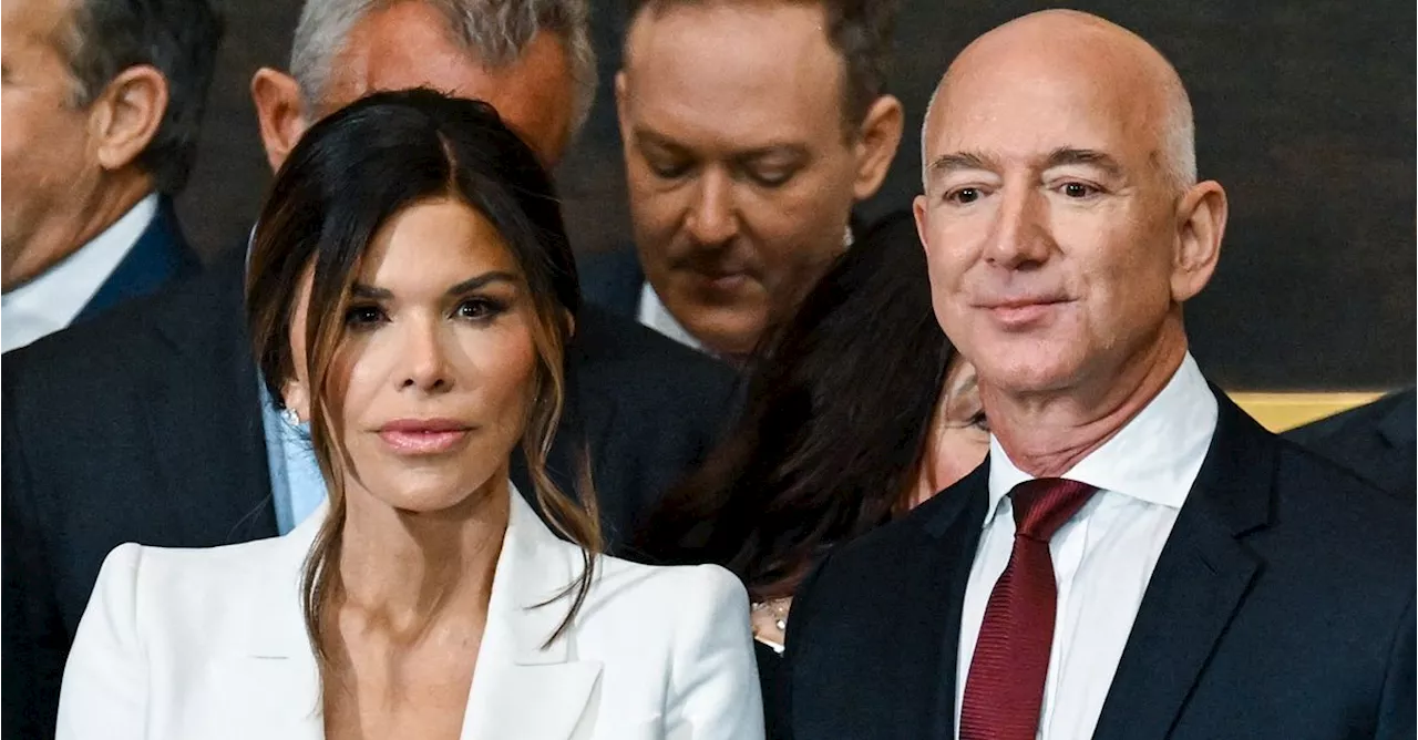 Jeff Bezos' Fiancée, Lauren Sánchez, Opts For Daring Look At Trump's Inauguration