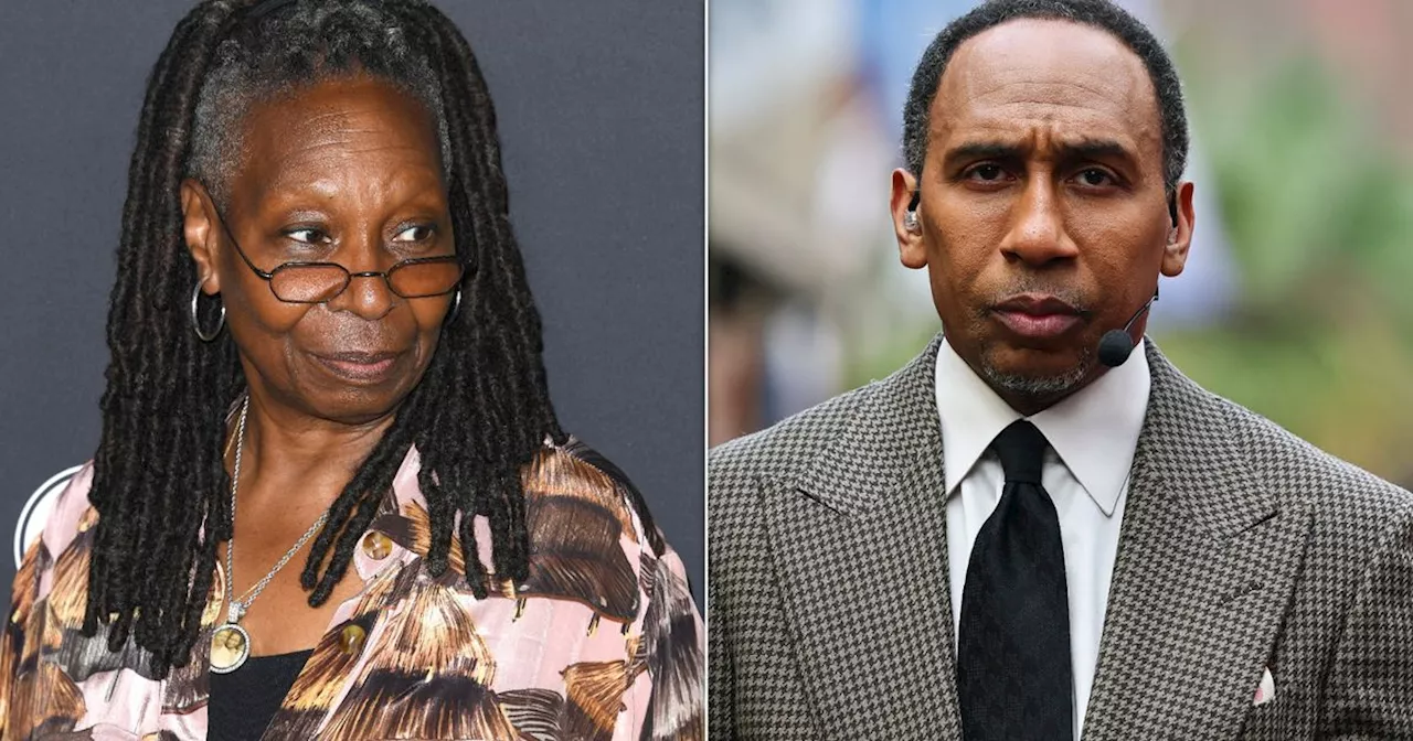 Whoopi Goldberg Slams Stephen A. Smith Over Serena Williams' Super Bowl Performance