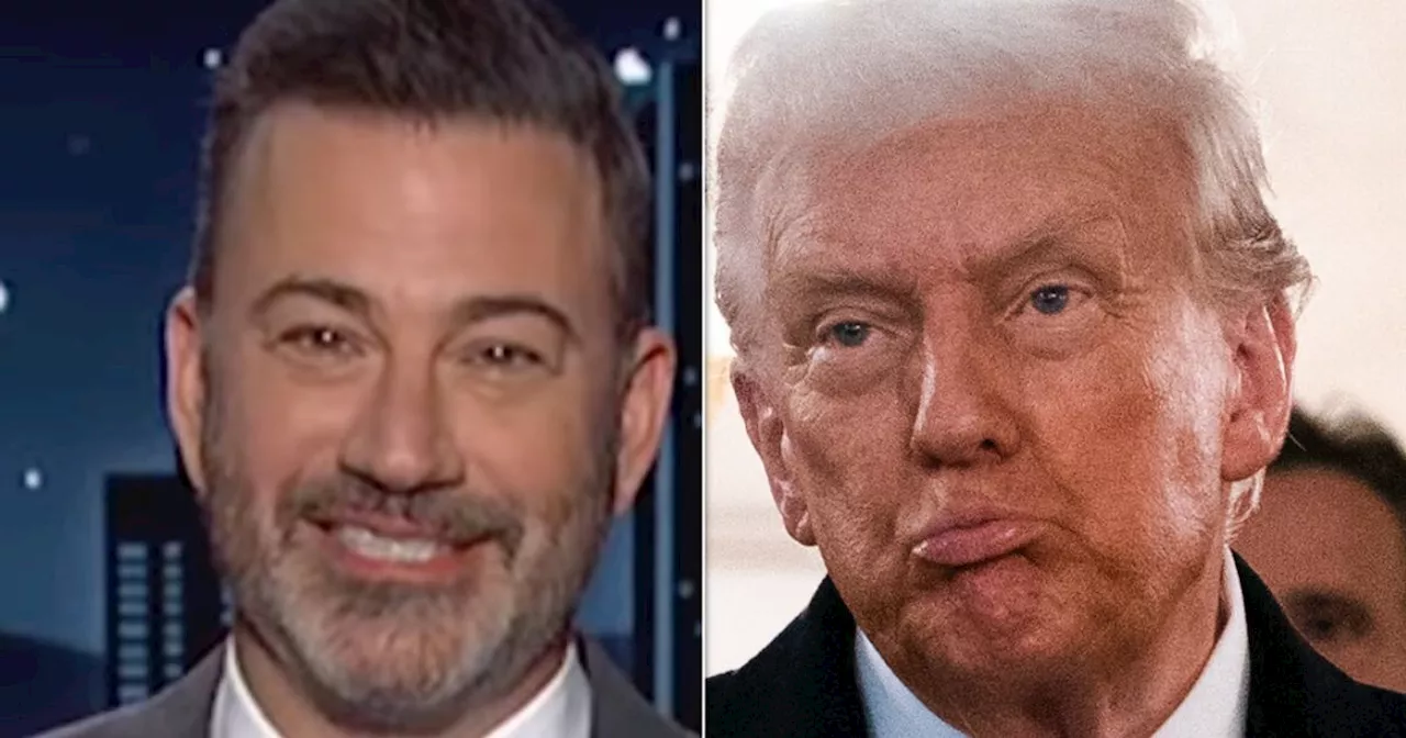 OUCH!: Jimmy Kimmel Spots Exact Moment Trump Threw Cold Water On JD Vance