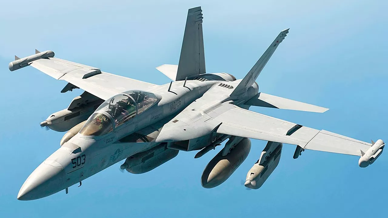 U.S. Navy EA-18G Growler Crashes in San Diego Bay