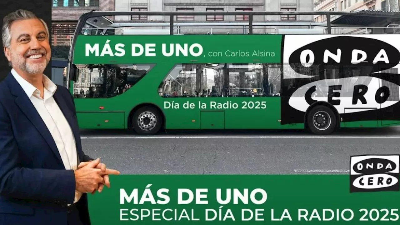 Onda Cero celebra el Día Mundial de la Radio con un autobús especial y un documental sobre el nacimiento de la Radio en España