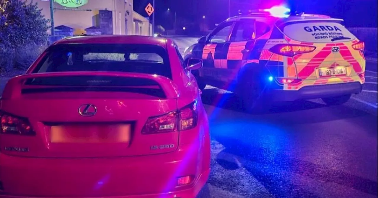 Dangerously Modified Car Seized by Gardaí in Westmeath