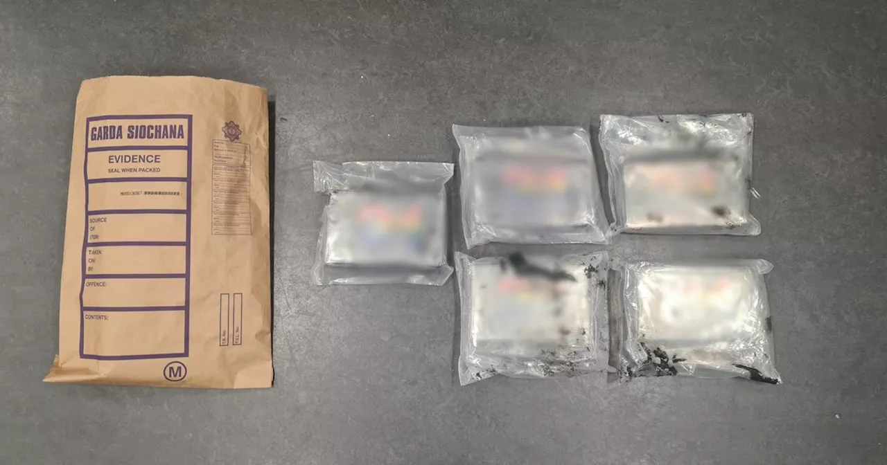 Man arrested after Gardaí uncover €350,000 of cocaine and £15k at checkpoint