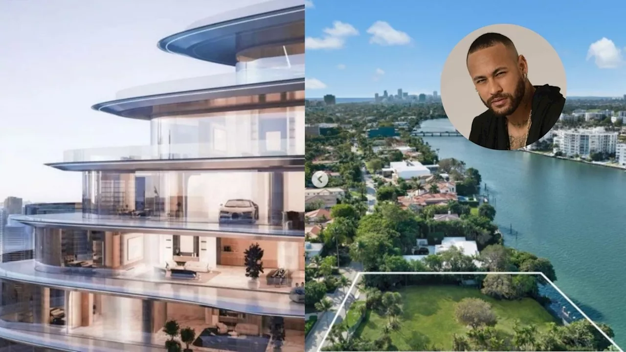 Neymar Expande seu Império Imobiliário: De Dubai a Miami e Santos