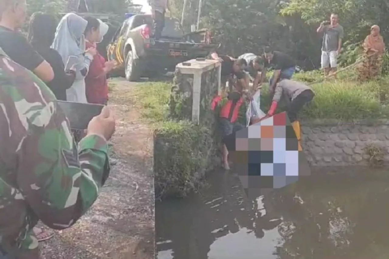 Remaja Putri Ditemukan Tewas di Sungai Jombang