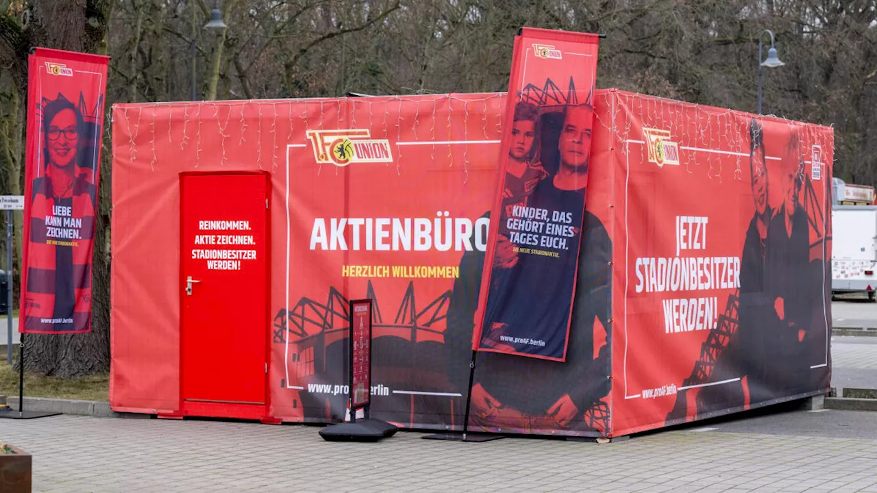 Union Berlin verkauft 49.000 neue Aktien für den Ausbau der Alten Försterei