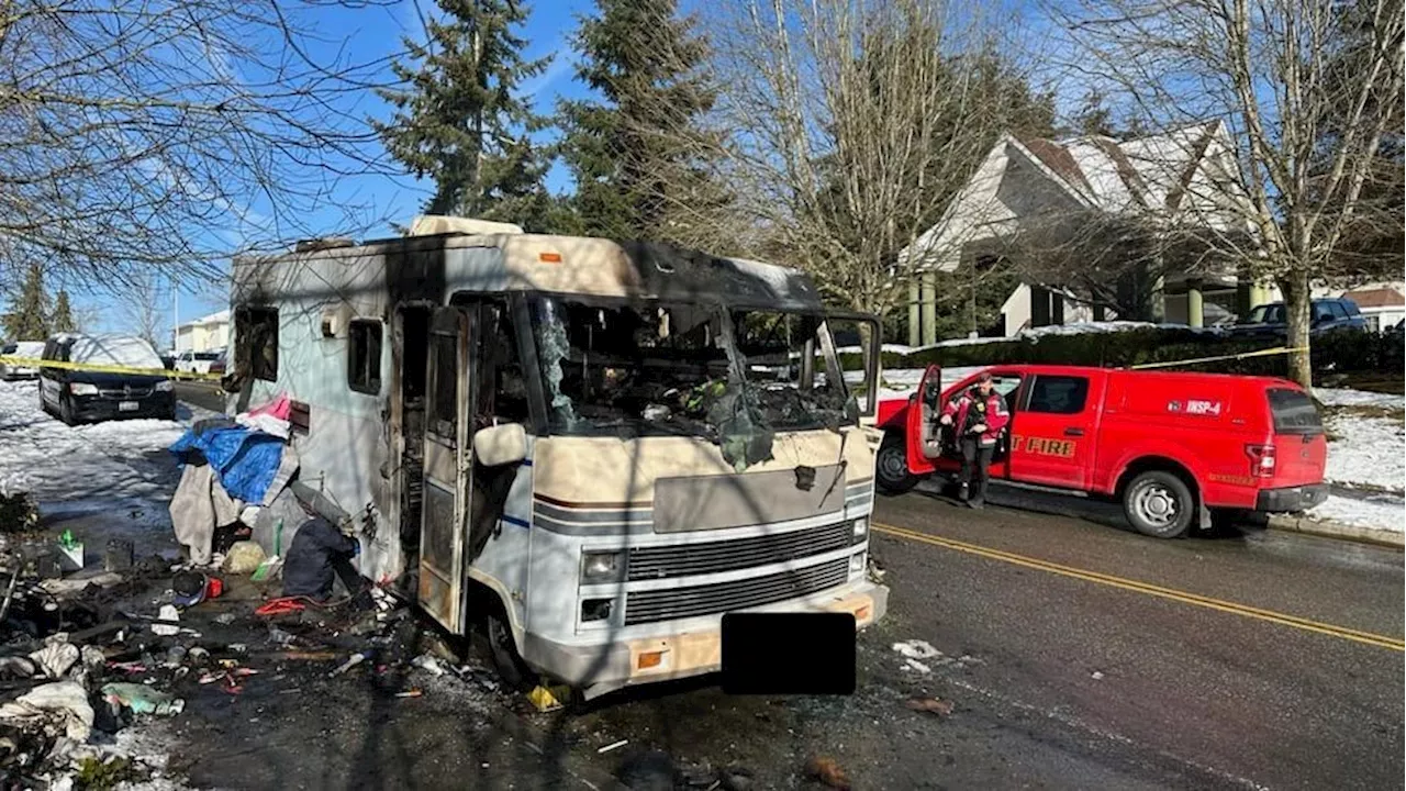 Second Victim Dies in Everett RV Fire, Authorities Warn About Hoarding Dangers