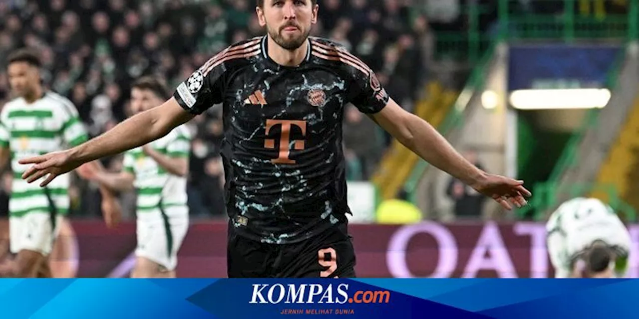 Hasil Celtic Vs Bayern 1-2: 'Roket' Harry Kane Menangkan Die Roten