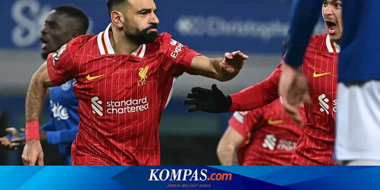 Hasil Everton Vs Liverpool 2-2: Derbi Merseyside Pamungkas Panas dan Berakhir Imbang