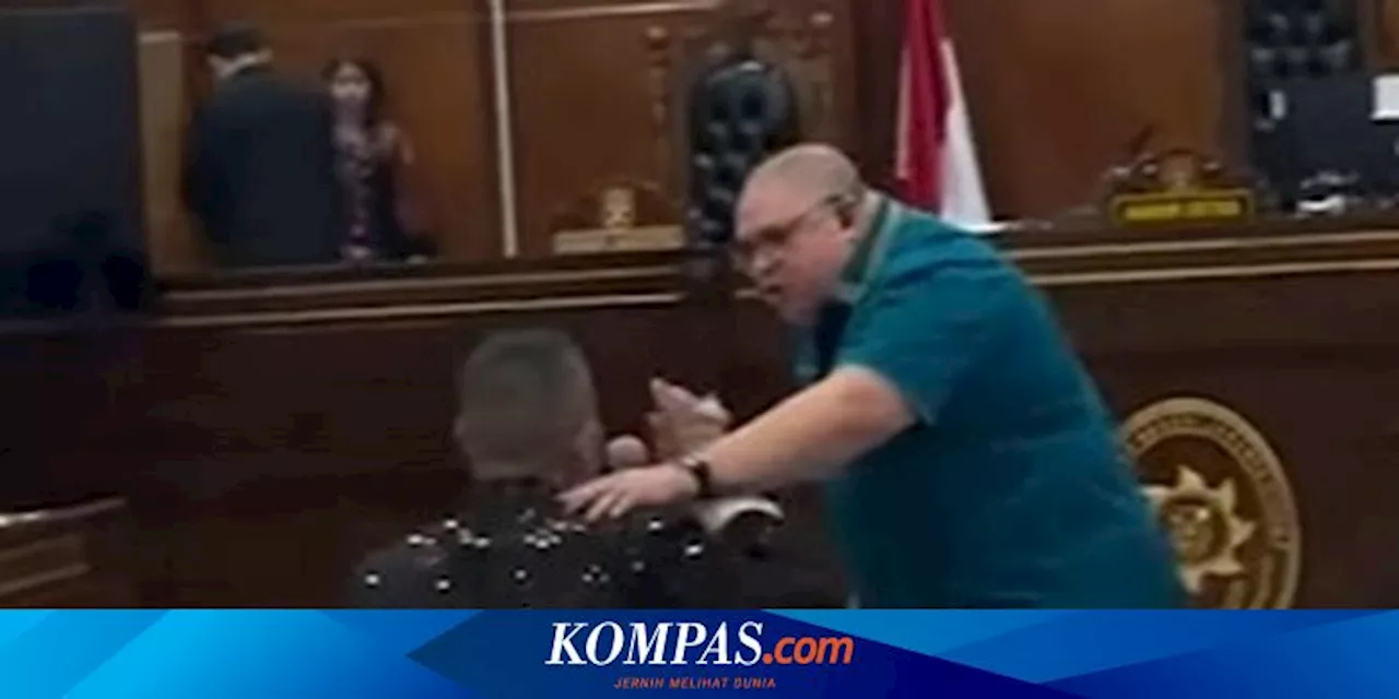 Keributan di Pengadilan, Razman Mengamuk dan Dekati Hotman Paris