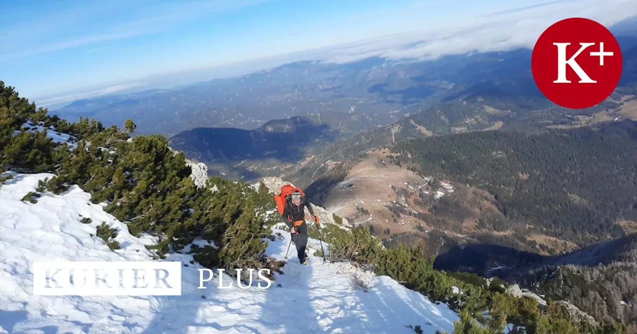 Lebensgefahr am Schneeberg: Wanderer in vereisten Passagen in Not