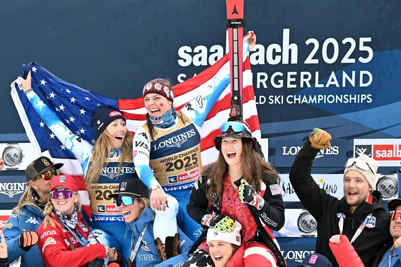 Mikaela Shiffrin lance ses Mondiaux avec une victoire d'or en combiné par équipes