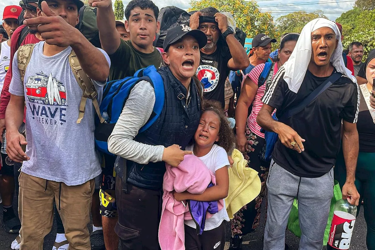 Panama Repousse une Caravane de Migrants en Direction des États-Unis