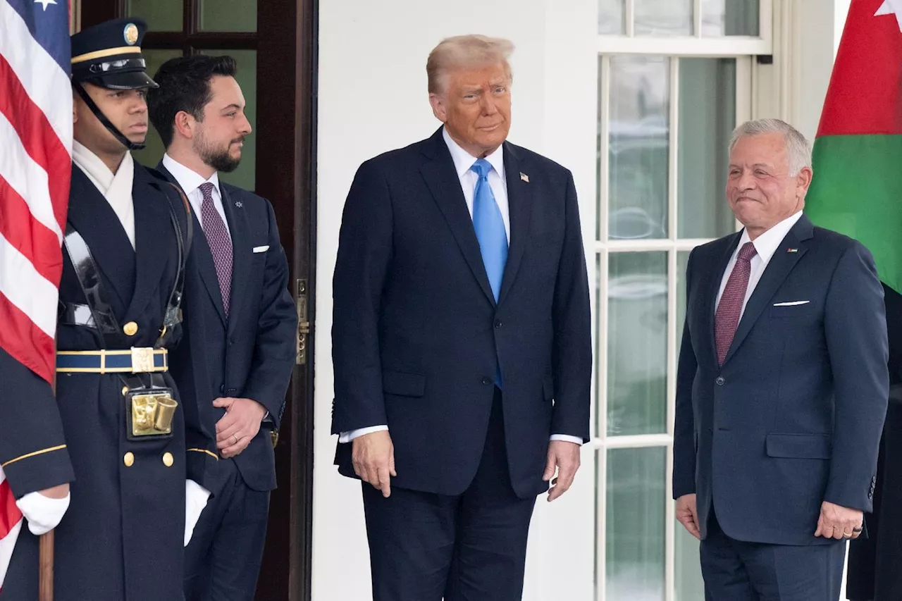 Reçu par Trump, le roi de Jordanie réitère sa «ferme opposition» à son plan pour Gaza