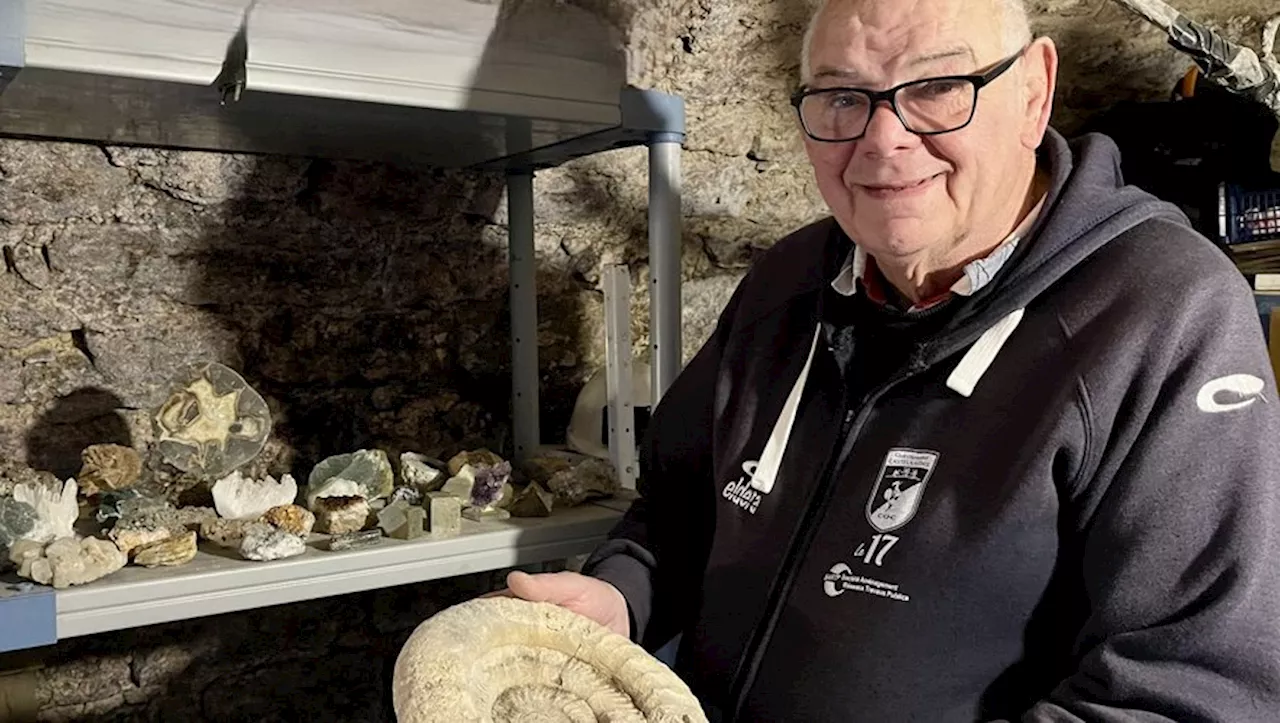 Dans le Quercy blanc, Christian Baffaly, un collectionneur de fossiles aux trésors inestimables