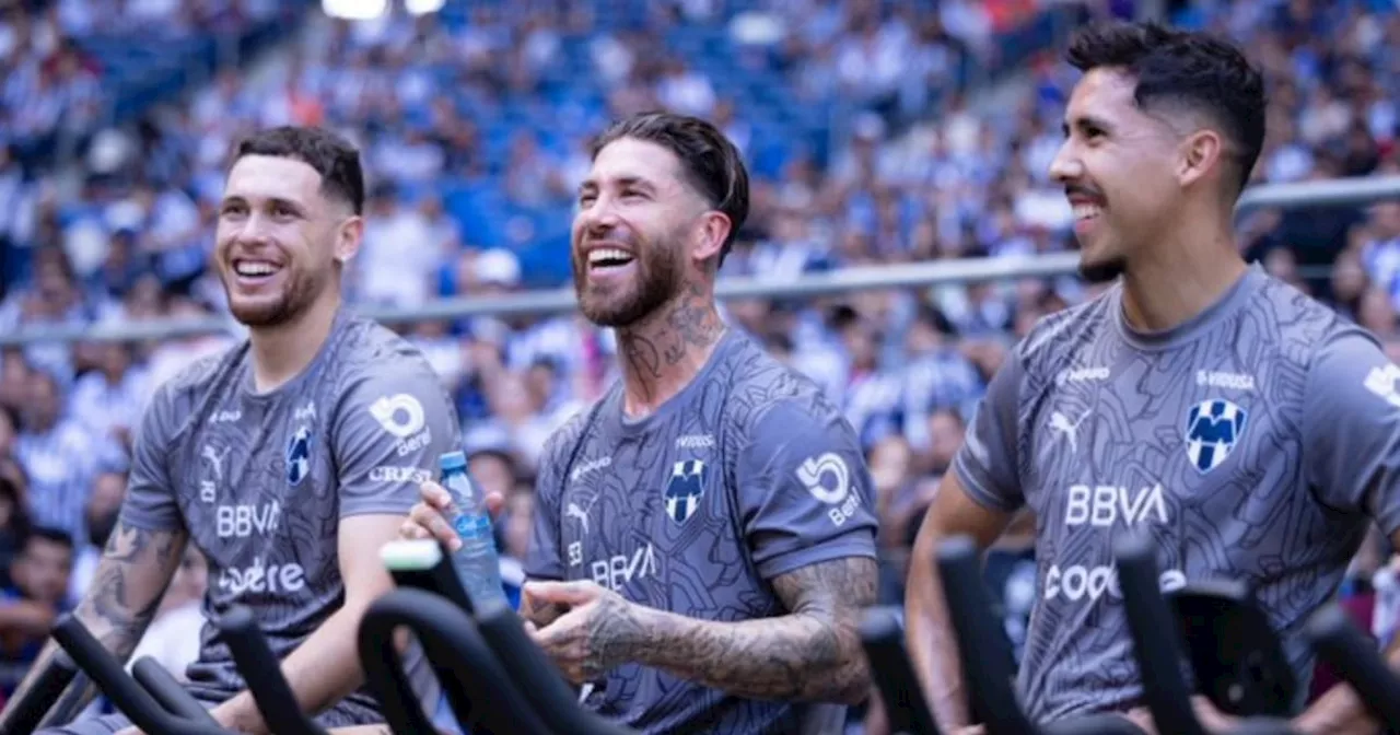 Sergio Ramos genera polémica en su primer entrenamiento con el Monterrey