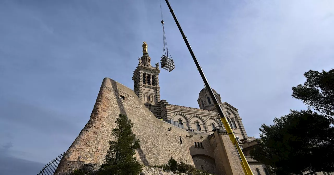 Mistral, altitude et visiteurs : les défis de la restauration de la Bonne Mère à Marseille