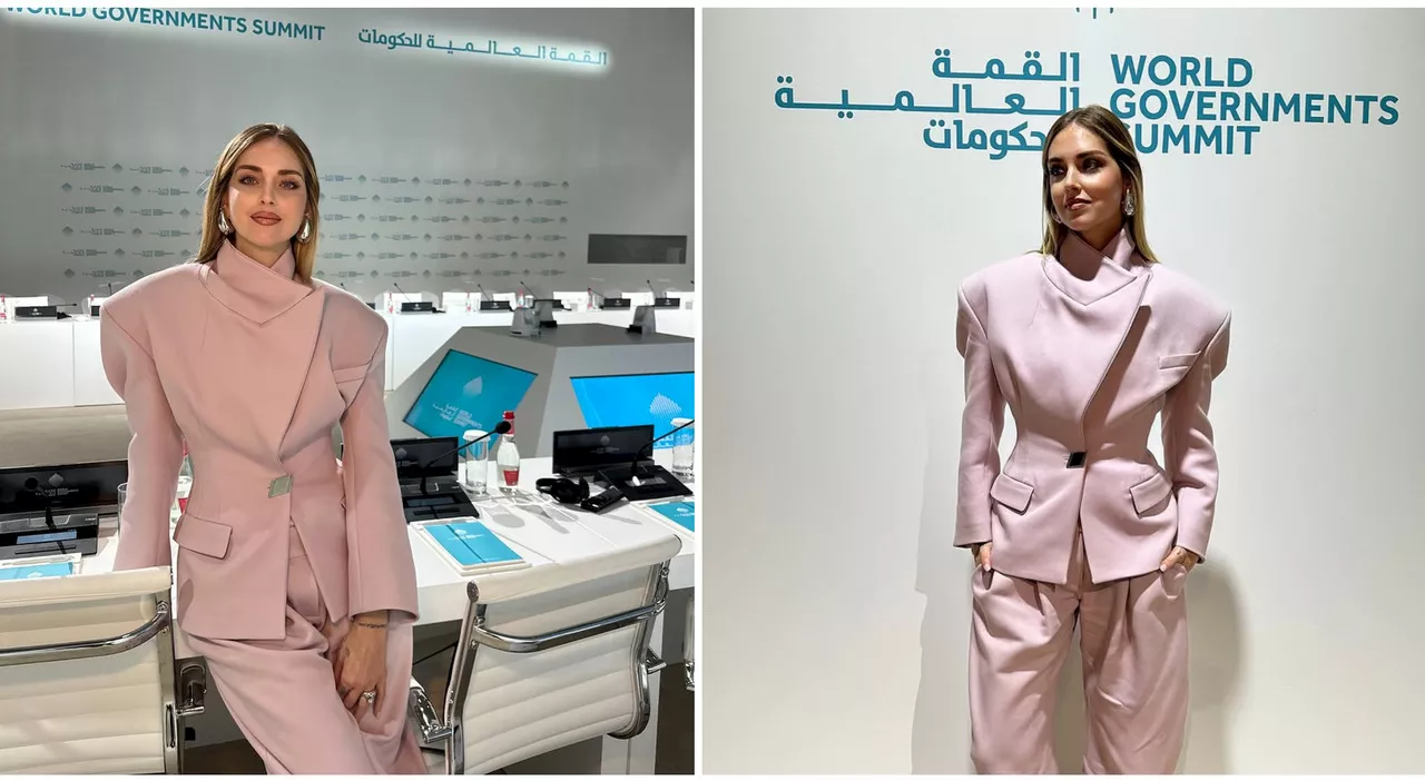 Chiara Ferragni vola a Dubai ospite della World Goverment Summit: «Un onore parlare della mia esperienza di im