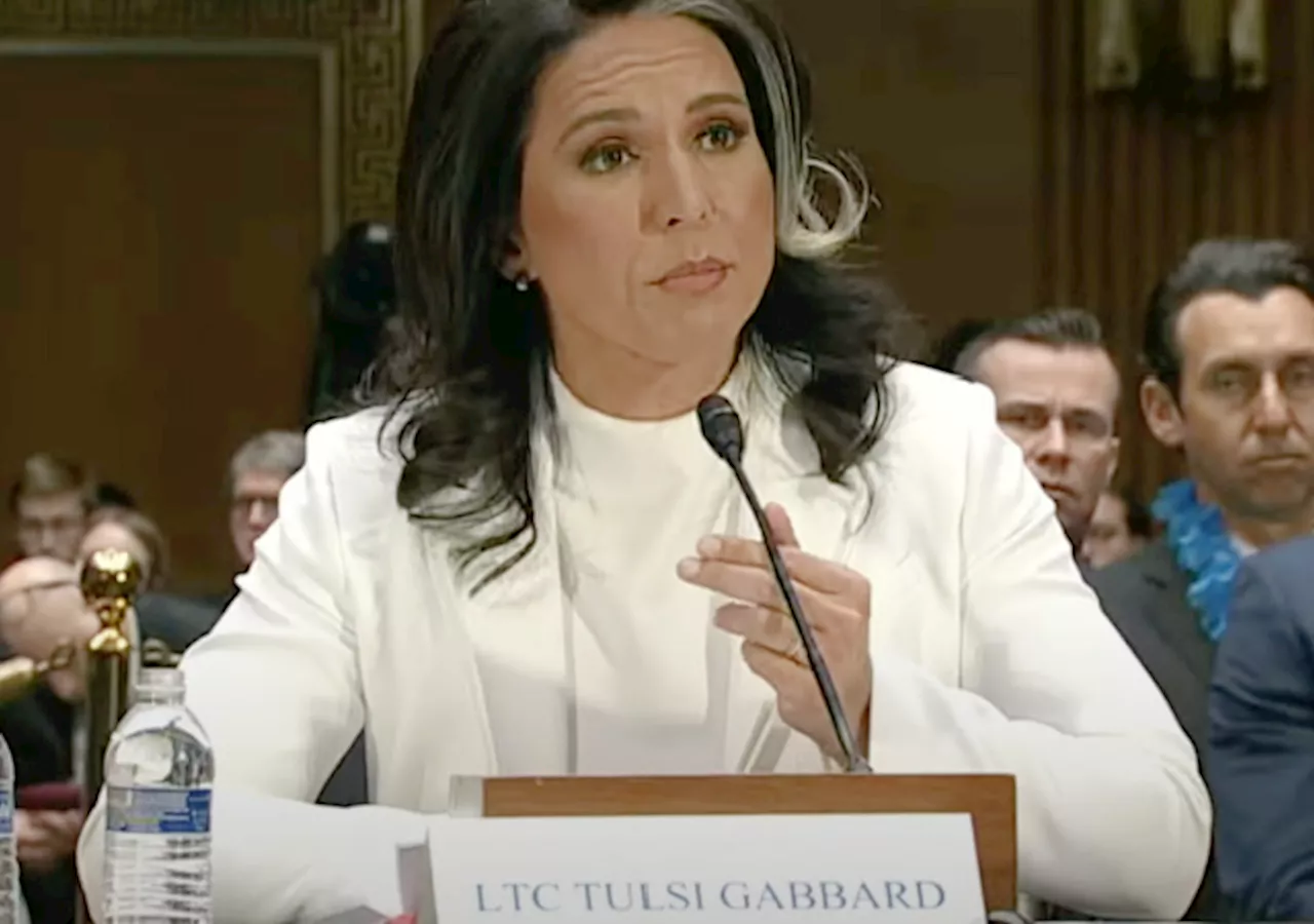 Senate Confirms Tulsi Gabbard as Director of National Intelligence