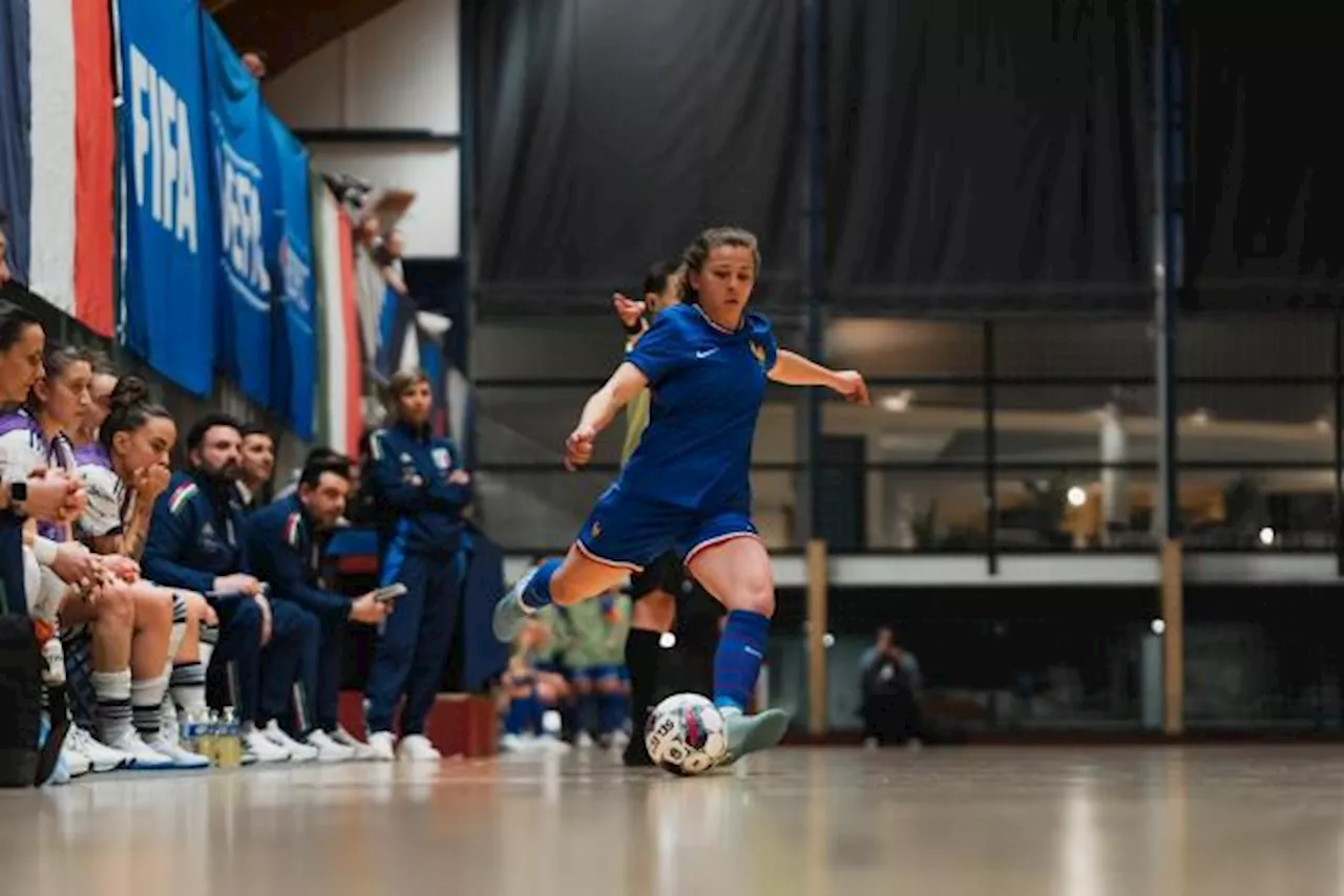 France de Futsal Féminine battue par l'Italie, de nouveau face à un adversaire de haut niveau