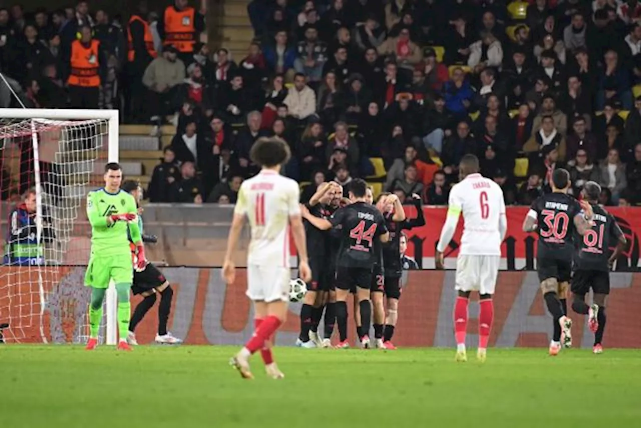 Monaco chute à domicile contre Benfica en play-offs aller de la Ligue des champions