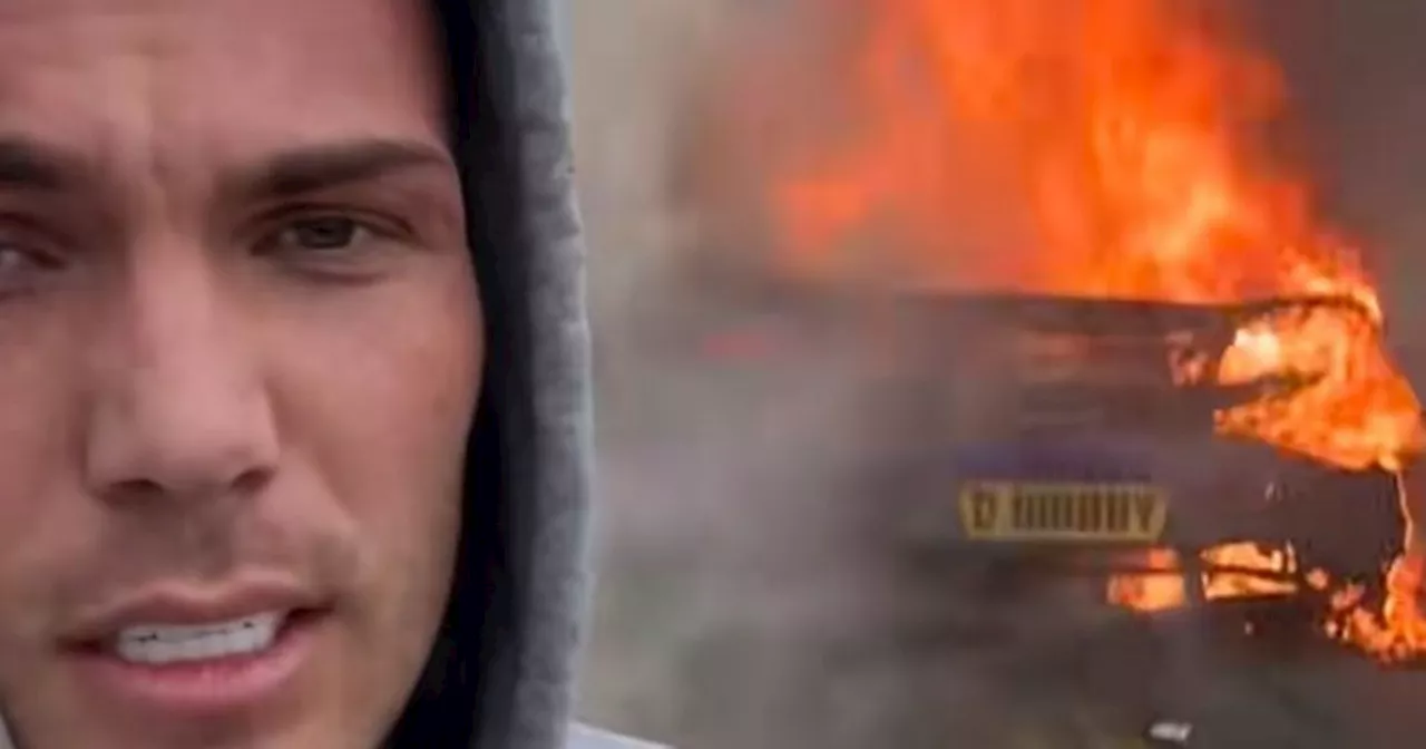 Former Love Island Star's Dream Car Turns to Ashes in Terrifying Fire