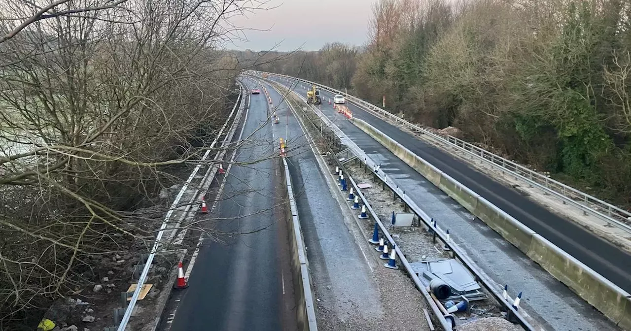 Night Closures on A6070 near Carnforth: Drivers Advised of Delays