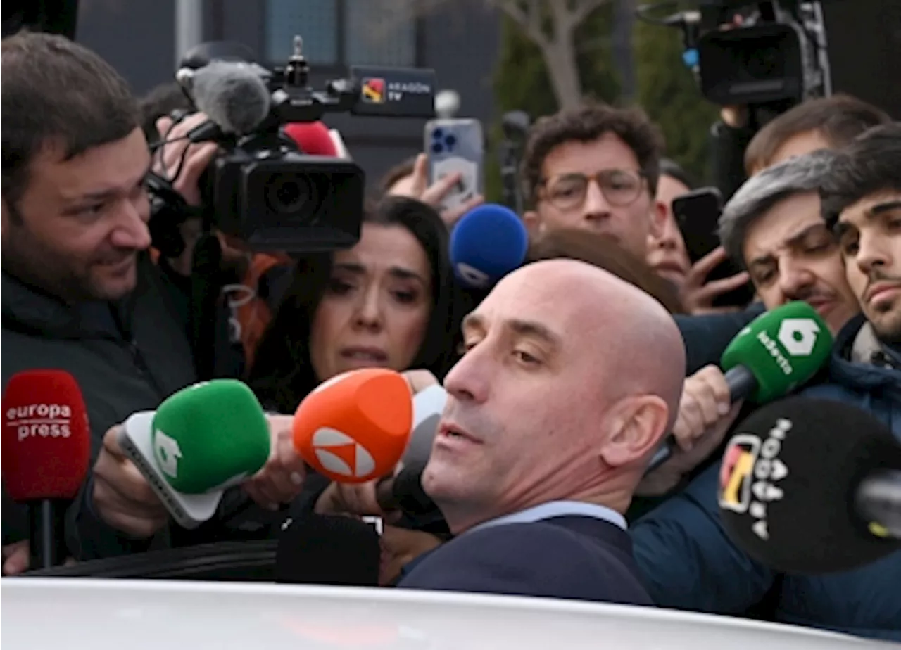 On trial for coercion, Rubiales defends 2023 World Cup lip kiss with Spain’s Hermoso as ‘act of affection’