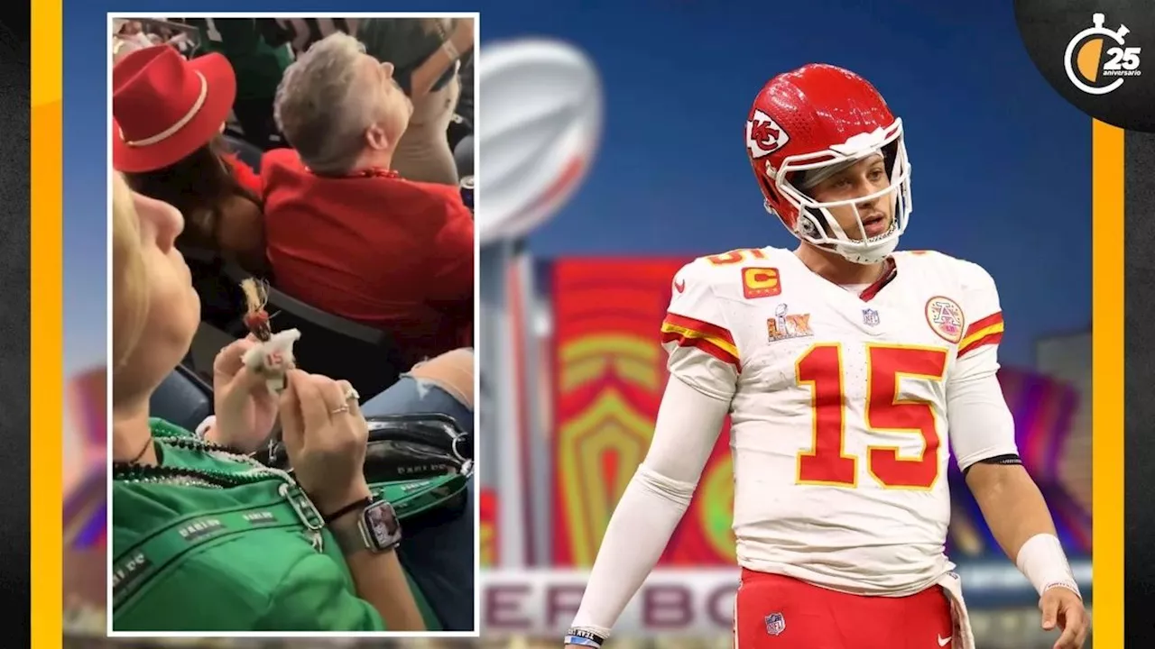 Brujería en el Super Bowl? Fan de Eagles practica Vudú sobre Mahomes