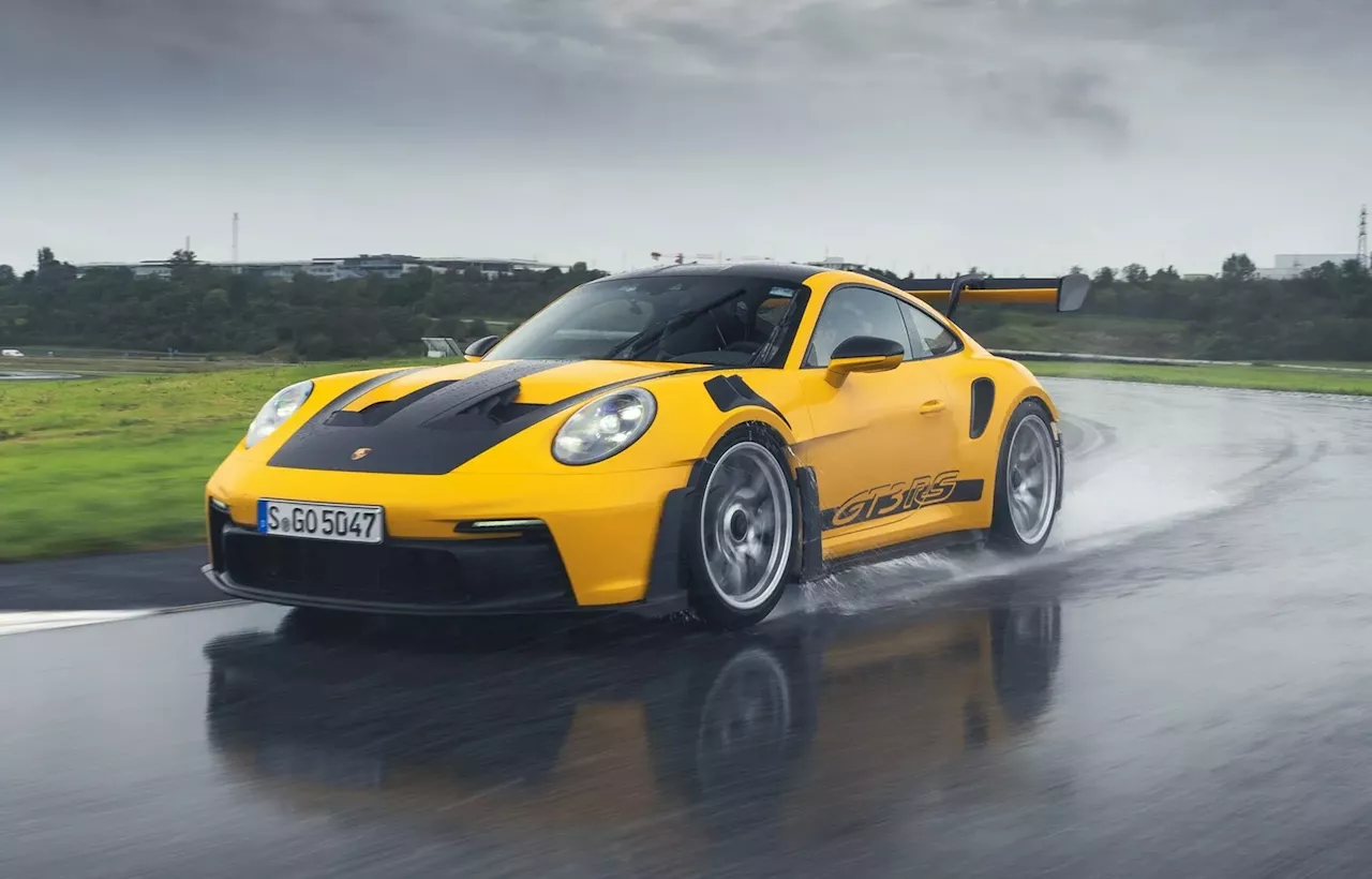 Porsche and Michelin Create a Track Tire That Reigns in the Rain