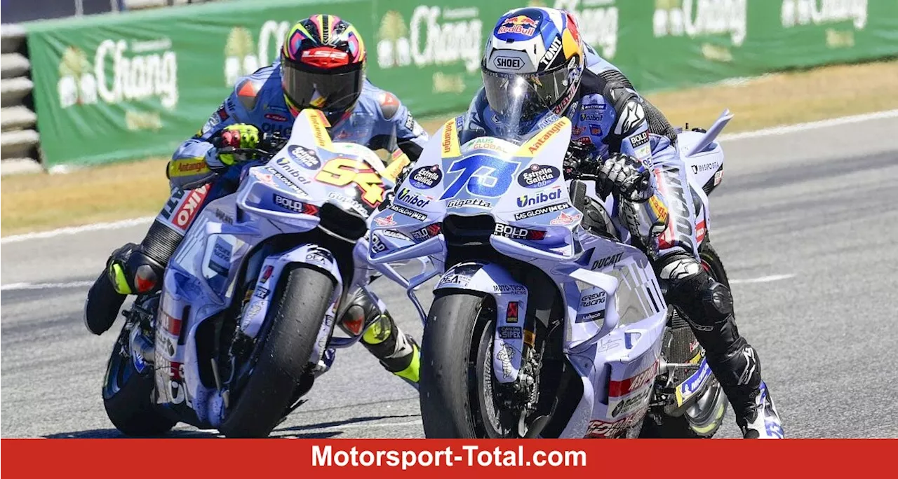 Aldeguer narrowly avoids collision in Buriram MotoGP test