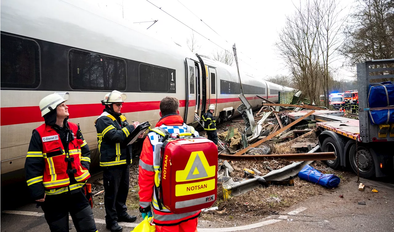 ICE-Unfall in Hamburg: Ein Todesopfer und 25 Verletzte