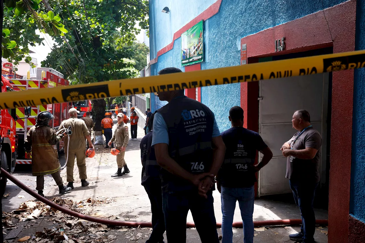 Kurz vor Karneval in Rio: Brand in Kostümfabrik