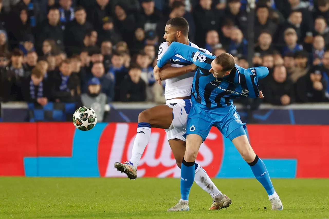 Omstridt straffe da Brugge vant 2-1 over Atalanta i Champions League