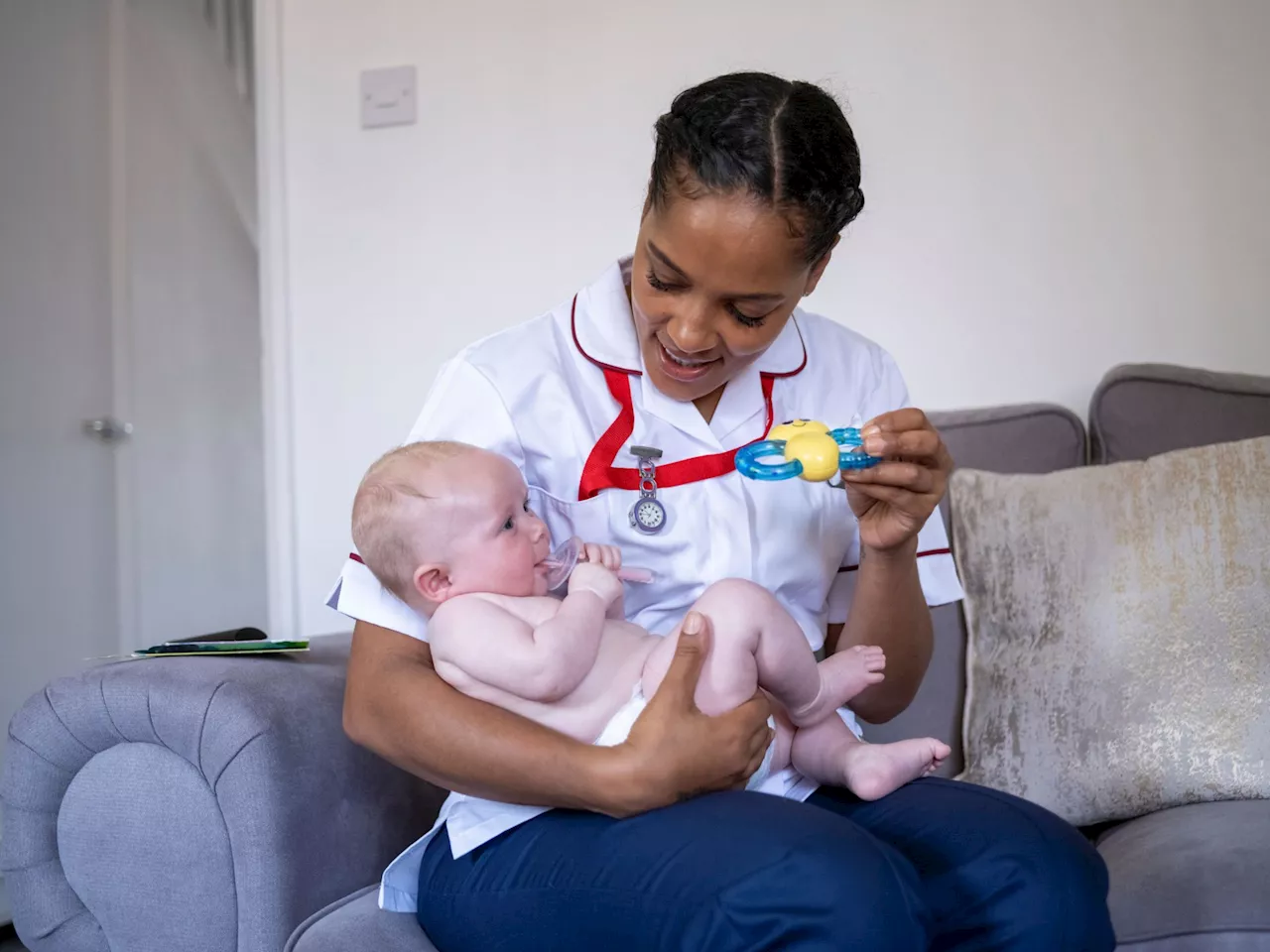 Babies' developmental checks suspended amid nursing shortages