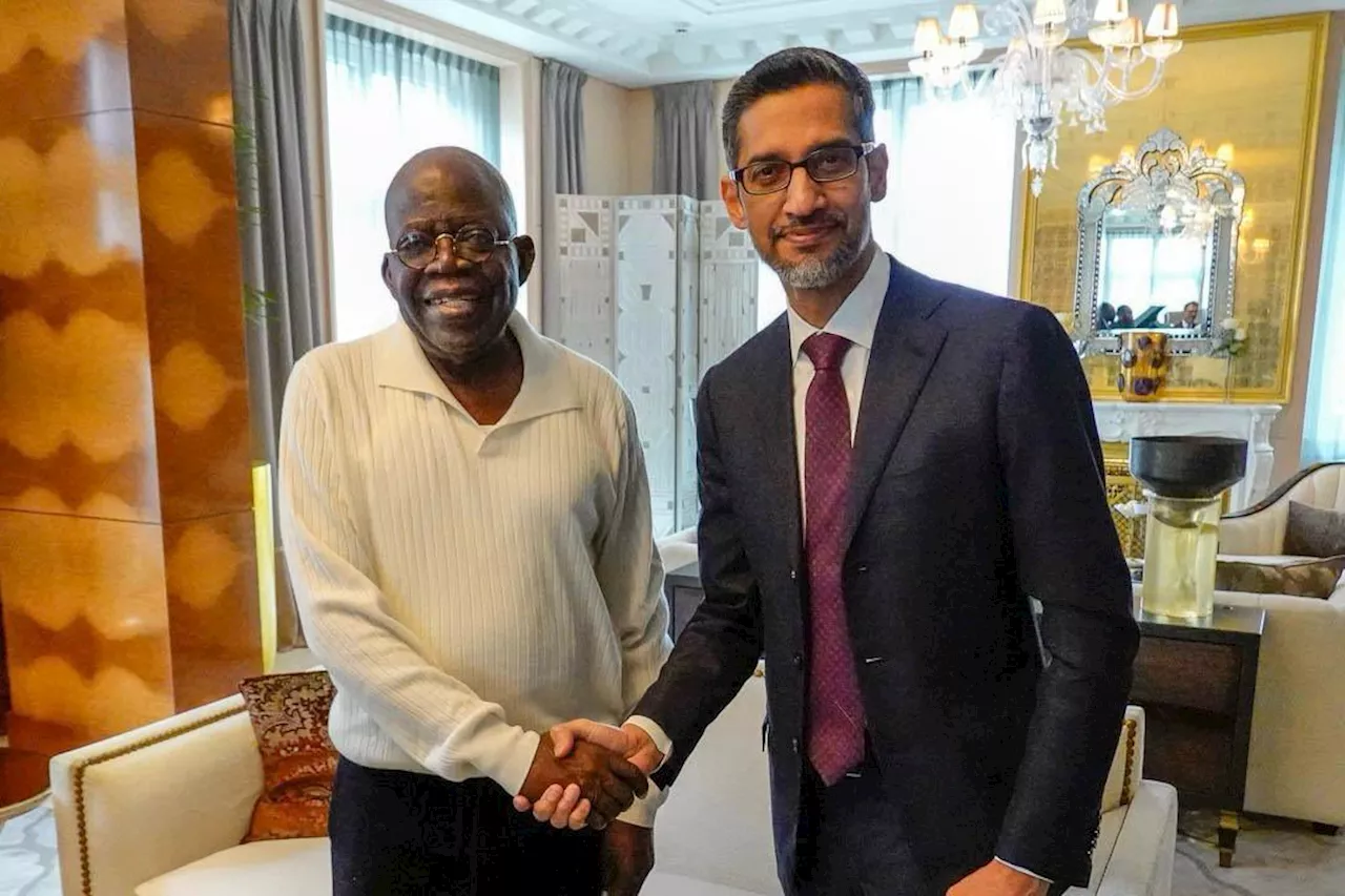 Tinubu Meets with Google CEO to Advance Nigeria's AI and Digital Innovation