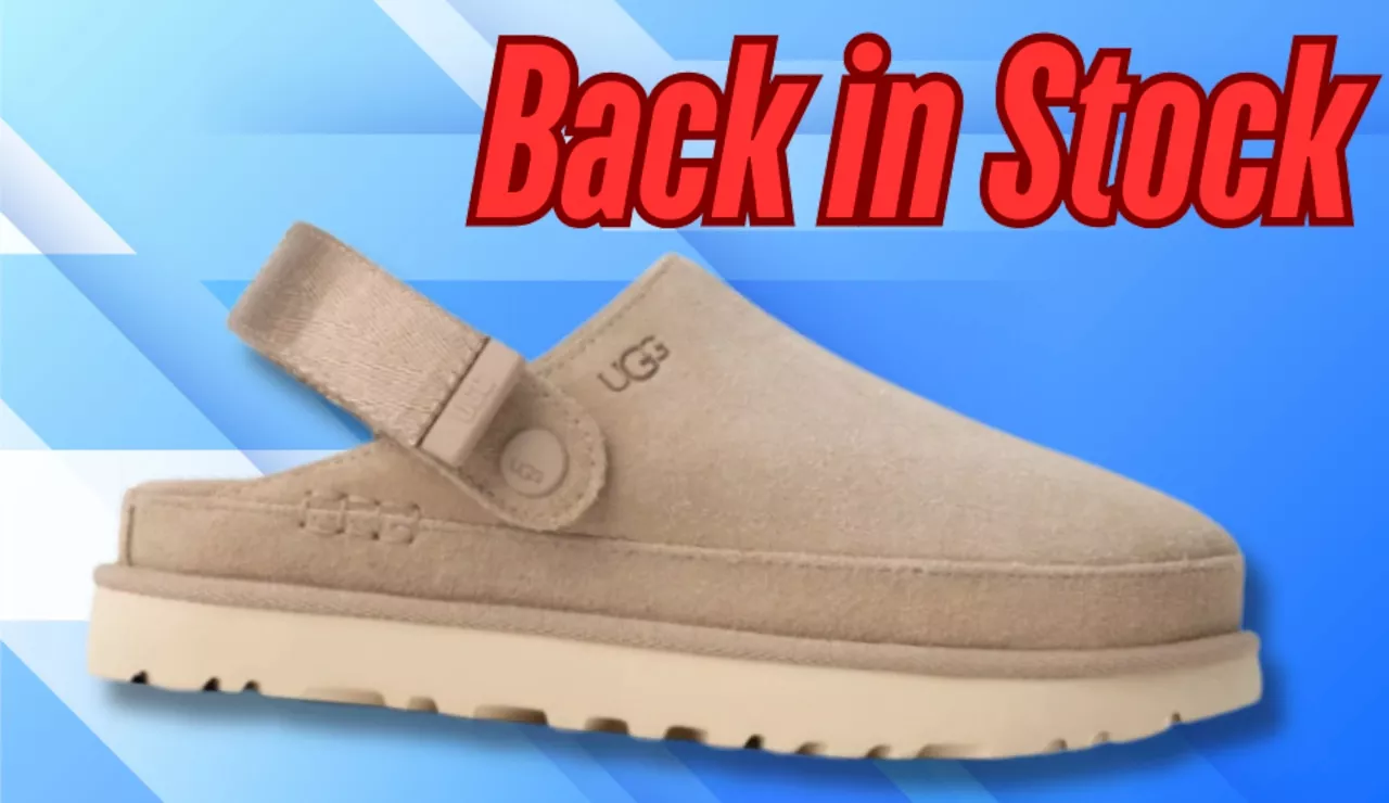 UGG finally has the alway sold-out Goldenstar clog back in stock — but it won’t be here for long