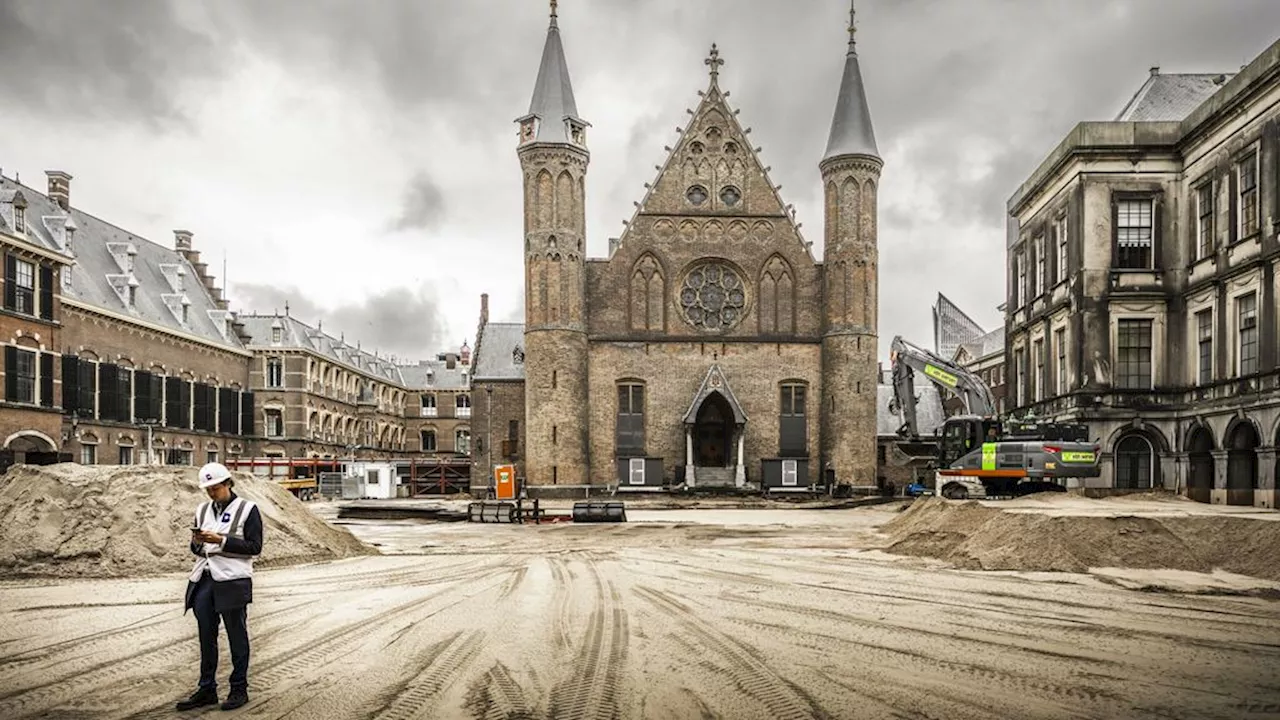 Binnenhof-verbouwing opnieuw vertraagd, oplevering mogelijk in 2030