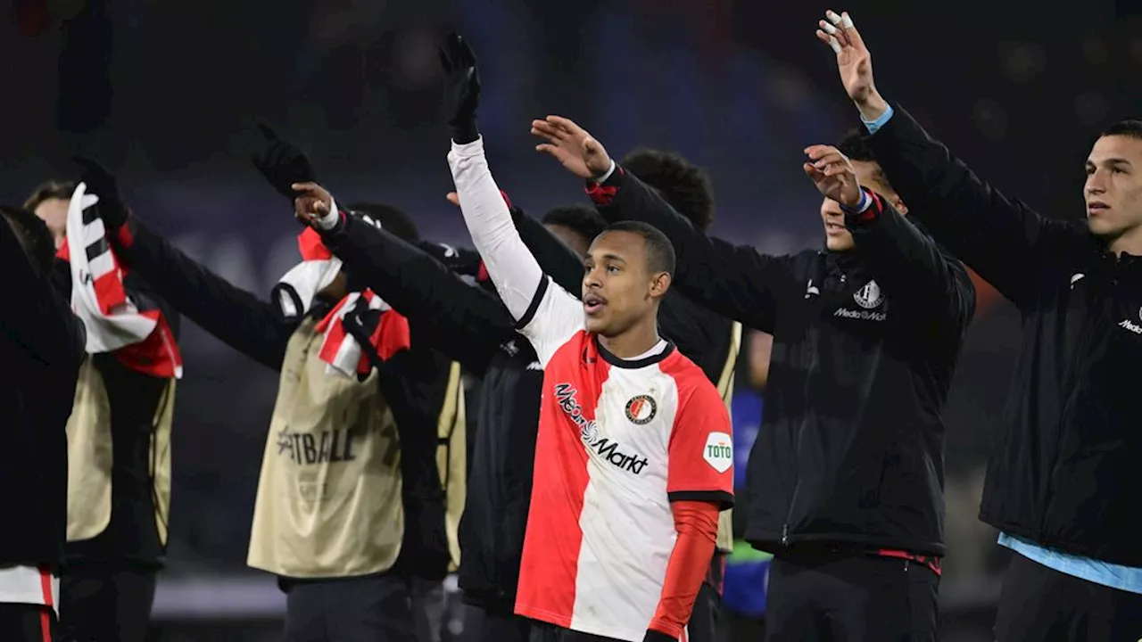 Feyenoord overwint AC Milan in Champions League