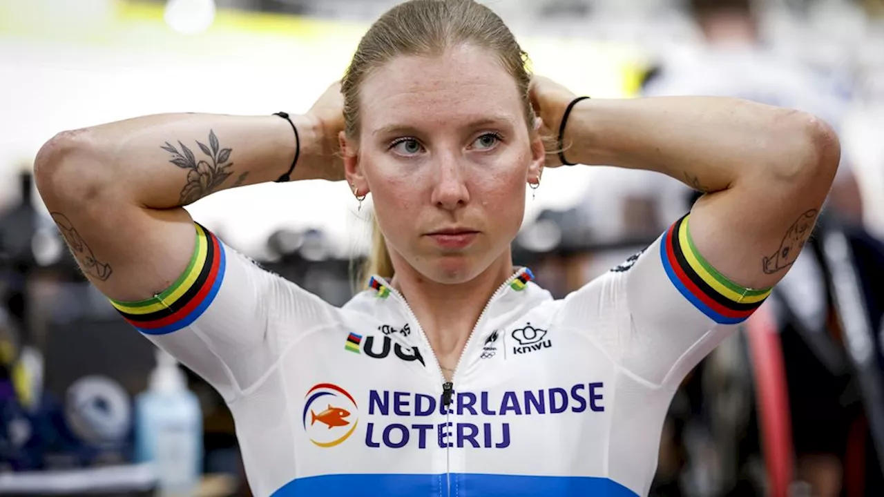 Lorena Wiebes wint zilver op scratch tijdens EK baanwielrennen