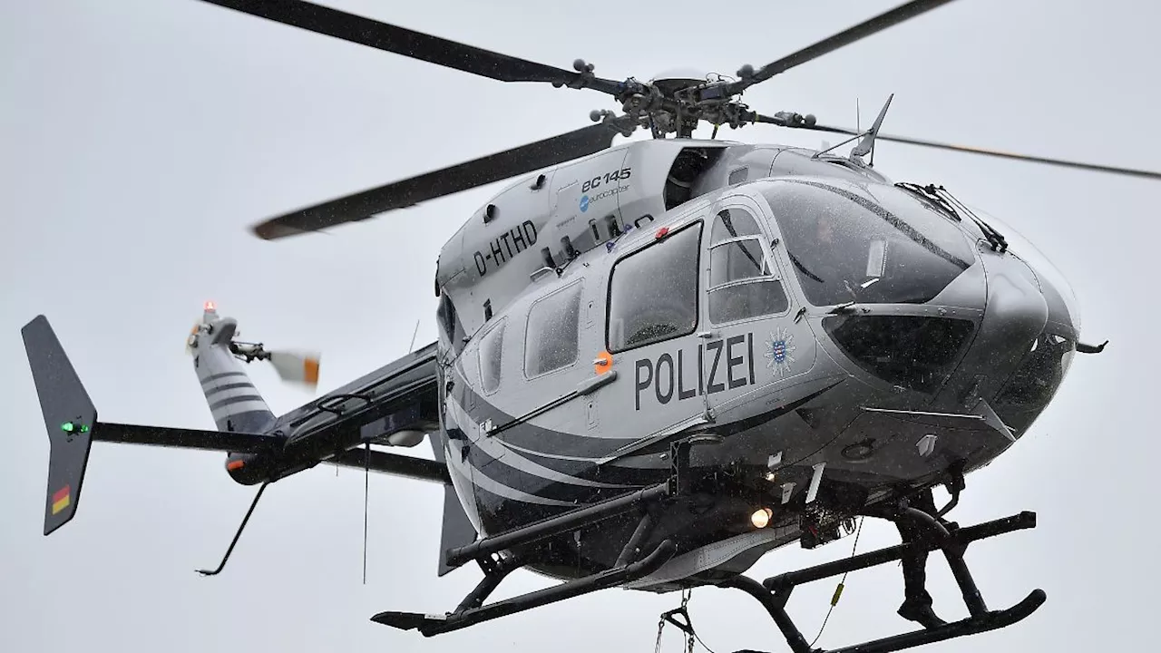 Thüringer Polizeihubschrauber im Einsatz: 534 Einsätze im vergangenen Jahr