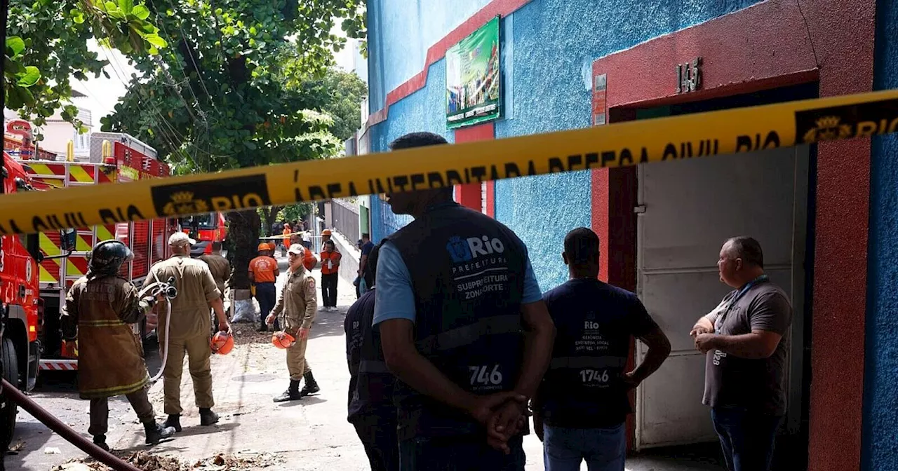 Brand in Karnevalskostümfabrik in Rio de Janeiro