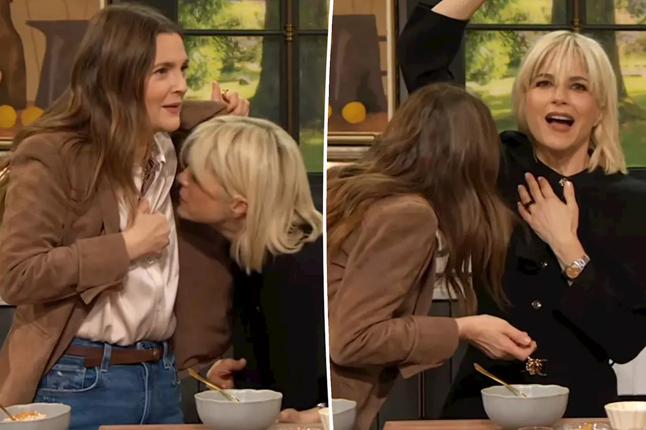 Drew Barrymore and Selma Blair sniff each other's armpits mid-interview: 'Can’t believe I did that on air'