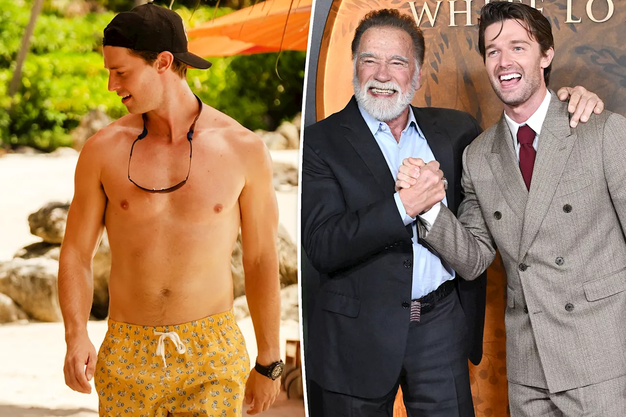 Patrick Schwarzenegger reveals how famous family will react to his 'White Lotus' nude scenes