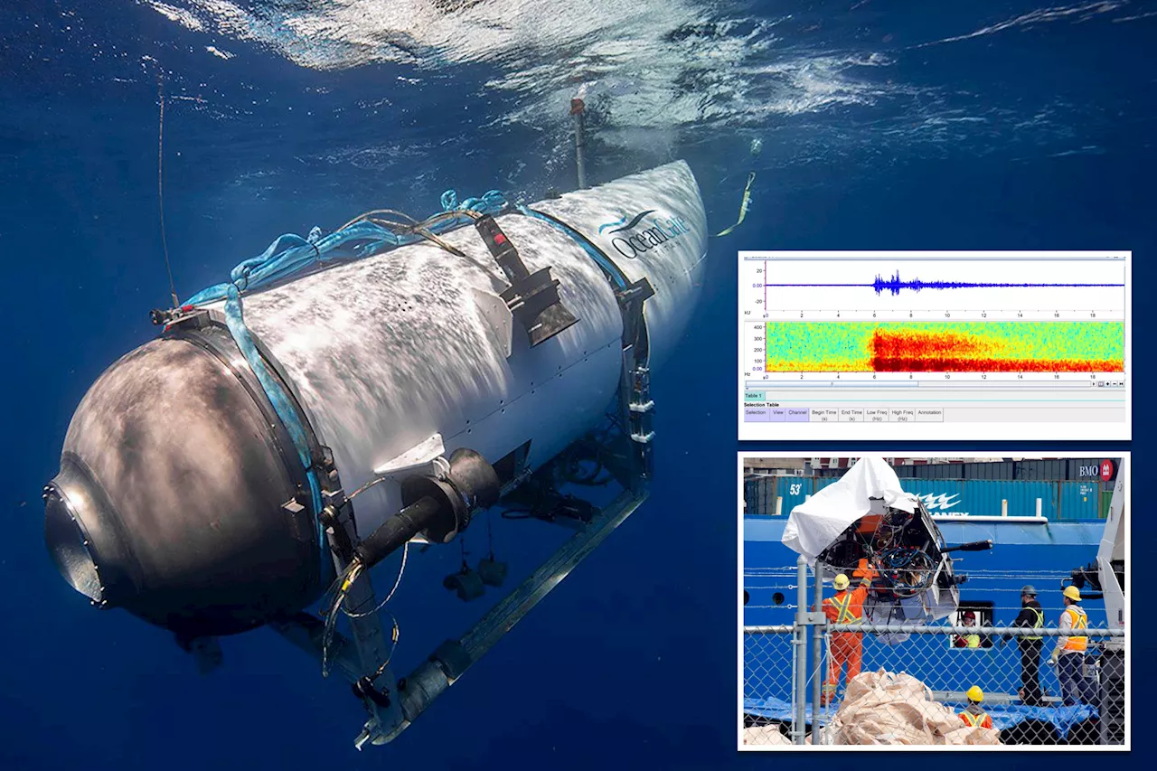 Titan Submersible Implosion Captured on Audio Recording